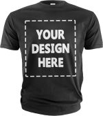 Custom T-Shirt with Your Image and Text Men Women Personalized add Your Text and Photo Tee Shirt - Image 2