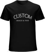 Custom T Shirts Design Your Own Shirt for Men Women Personalized Printed T-Shirts with Photo Front/Back - Image 2