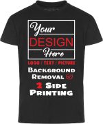 Custom Youth T-Shirts for Boys and Girls | Personalized Image and Text for Kids | Digital Printing - Image 2