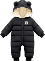 Cute Baby Boys Snowsuit New Born baby girls Winter Coat Toddler Clothes - Image 2