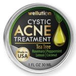 Cystic Acne Spot Treatment – Tea Tree Acne Cream – Fast-Acting Acne Spot Corrector for Face, Pimples & Blemishes – Non-Greasy, Gentle Formula – 1oz – by WELLUTION - Image 2
