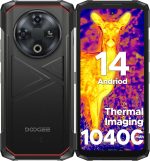 DOOGEE Fire 6 Rugged Phone with Thermal Image Camera,10400mAh,16GB+256GB Android 14 Cell Phone Unlocked,50MP AI Camera,6.56" HD+IPS Display Rugged Smartphone,IP68 Waterproof Phone,Face Unlock/OTG - Image 2