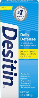Desitin Daily Defense Baby Diaper Rash Cream with Zinc Oxide to Treat, Relieve & Prevent diaper rash, Hypoallergenic, Dye-, Phthalate- & Paraben-Free, 4 oz - Image 2