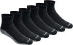 Dickies Men's Dri-tech Moisture Control Quarter Socks, Available in M-XXL (6, 12, 18 Pairs) - Image 2