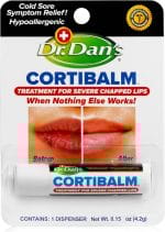 Dr. Dan's Cortibalm - 1 Pack - for Dry Cracked Lips - Healing Lip Balm for Severely Chapped Lips - Designed for Men, Women and Children - Image 2