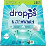 Dropps UltraWash Dishwasher Pods, Unscented (32 Count) - Biobased Power Deep Clean Dishwasher Detergent Tablets for Sparkling Shiny Dishes - No Rinse Aid or Pre-Wash Needed - Dishwashing Pods - Image 2