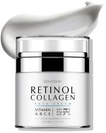 EnaSkin Retinol Collagen Face Cream: Wrinkle Cream for Women, Neck & Décolleté Anti Aging Moisturizer with 7% Hyaluronic Acid Serum - Day/Night Skin Firming & Tightening, 1.7 Oz - Image 2