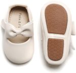 Felix & Flora Soft Sole Baby Shoes - Infant Baby Walking Shoes Moccasinss Rubber Sole Crib Shoes - Image 2