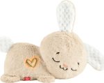 Fisher-Price Baby Sound Machine Soothe & Settle Bunny Portable Plush Toy with Music, Lights & Motion for Newborns - Image 2