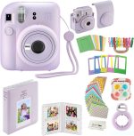 Fujifilm Instax Mini 12 Instant Camera with Case, Decoration Stickers, Frames, Photo Album and More Accessory kit (Lilac Purple)… - Image 2