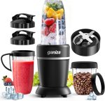 Ganiza Blender for Smoothies, 14 Pcs Smoothie Blender for Kitchen, Max 1300W Portable Blenders for Shakes Ice Crushing Grinding & More with 2 X 37 oz, 23 oz Cups, Perfect for Home & On - the - Go - Image 2