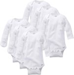 Gerber unisex-baby Multi-pack Long-sleeve Onesies Bodysuit Mitten Cuff Sizes - Image 2