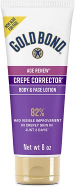 Gold Bond Age Renew Crepe Corrector Body Lotion, Replenishing & Smoothing Formula, 8 oz. - Image 2