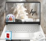 HP 14 Ultrabook • Intel 4-Core CPU • Back to School Limited Edition with Microsoft 365 • 32GB RAM • 1.6TB Storage (128GB OnBoard withHP 512GB P500 Portable SSD + 1TB OneDrive) • Win11 Pro • Silver - Image 2