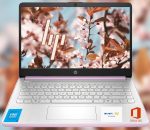 HP Ultrabook, Intel CPU, 16GB RAM, 1.6TB Storage (128GB OnBoard w/ 512GB Portable Drive + 1TB OneDrive), Up to 12 Hours Battery, Windows 11 Home, Honey Lavender, w/WOWPC 3-in-1 Bundle - Image 2