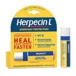Herpecin L Lip Balm Stick; Cold Sore Sun & Fever Blisters and Chapped Lips Relief Lip Balm with SPF30, Lemon Balm, and Lysine, 0.1oz - Image 2