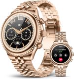 High-end Luxury Smart Watch for Men, Rotating Dial (Axe-Cut Bezel) Smartwatch, 1.32" AMOLED Display, Heart Rate, Blood Pressure, SpO2, Sleep Monitor, Stainless Steel Build, Compatible Android and iOS - Image 2