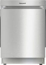 Honeywell 24 Inch Dishwasher with 12 Place settings, 7 Washing Cycles, Stainless Steel and Plastic Tub, UL/Energy Star- Stainless Steel - Image 2