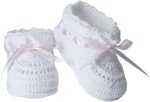 Jefferies Socks Baby-Girls Infant Hand Crochet Bootie - Image 2