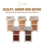 Juvia's Place Bronzed Duo Bronzer Tan - Soft Matte, Contour Powder, Long-Wearing & Buildable Bronzing Powder - Suitable for Tan Skin Tone - Image 2