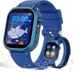 Kids Waterproof Smart Watch Boys Gift Age 3-12 with 39 Game HD Touch Screen Music Player Video Camera Pedometer Alarm Clock Birthday Gift for 6 7 8 9 Year Olds Blue - Image 2