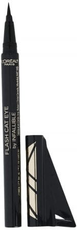 L'Oreal Paris Makeup Infallible Flash Cat Eye Waterproof Liquid Eyeliner, Black, 0.44 oz. - Image 2
