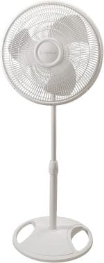 Lasko 2520 Oscillating Stand Fan,White 16 Inch - Image 2
