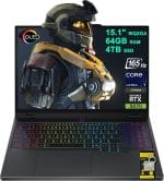 Lenovo Legion 5 AI-Powered Gaming Laptop 15.1" WQXGA 2560x1600 OLED 165Hz Intel 20-core Ultra 7 255HX (>i9-14900HX) 64GB RAM 4TB SSD GeForce RTX 5070 DLSS4 (Up to 798 AI Tops) Backlit Win11 ICP Hub - Image 2