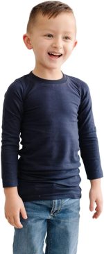 Long Sleeve Compression Tee - Gentle & Calming Compression Shirt for Kids & Adults - Stretchy Sensory Shirt - Image 2