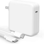 Mac Book Pro Charger - 118W USB C Charger Fast Charger Compatible with MacBook pro/Air, M1 M2 M3 M4 M5, ipad Pro, Samsung Galaxy and More, Include Charge Cable - Image 2