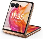 Motorola razr+ | 2024 | Unlocked | Made for US 12/256 | 50MP Camera | Peach Fuzz - Image 2