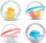Munchkin® Float & Play Bubbles™ Baby and Toddler Bath Toy, 4 Count - Image 2