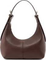 NIUEIMEE ZHOU Hobo Bags for Women Soft Vegan Leather Crescent Shoulder Handbag Slouchy Tote Crossbody Purses - Image 2