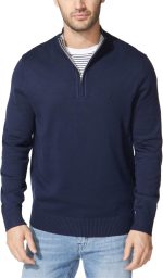 Nautica Men's Quarter-Zip Sweater - Image 2