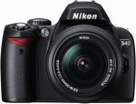 Nikon D40 6.1MP Digital SLR Camera Kit with 18-55mm f/3.5-5.6G ED II Auto Focus-S DX Zoom-Nikkor Lens (Renewed) - Image 2
