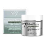 No7 Future Renew Damage Reversal Face Cream with SPF 25 - Anti Aging Face Moisturizer with Skin Firming Benefits - Formulated with Peptide Technology to Protect, Repair & Intensely Hydrate (1.69 Oz) - Image 2