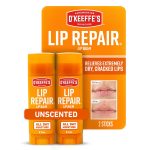 O'Keeffe's Lip Repair Unscented Lip Balm for Dry, Cracked Lips - Stick (Twin Pack) - Moisturizer for Very Dry Lips - Image 2