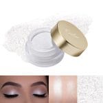 Oulac Shimmer White Cream Eyeshadow Primer| Highlighter Waterproof & Long Lasting Glitter Eyeshadow Natural Color Eye Shadow for Women 6g (01) - Image 2
