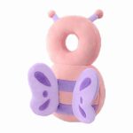 PandaEar Baby Head Protection Backpack, Toddler Walking Head Protector, Adjustable Head Protector Pad Safety Cushion (Pink) - Image 2