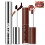 Peel Off Lip Liner Stain Tattoo, Long Lasting Waterproof Lip Stain Peel off, Tattoo Nude Lip Liner and Lip Gloss Combo, Non-Stick Cup Nourishing Lip Gloss Set Lipstick Makeup - Image 2