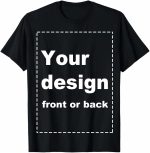 Personalized Custom T-Shirt with Your Image for Men Women,Design Your Own T Shirt,Perfect Personalized Gifts - Image 2