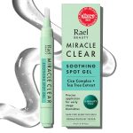 Rael Miracle Clear Spot Gel – Soothing Cream with Succinic Acid, Tea Tree, Calming Cica, Lightweight, Korean Skin Care (0.14 oz) - Image 2
