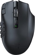 Razer Naga V2 HyperSpeed Wireless MMO Gaming Mouse: 19 Programmable Buttons - HyperScroll Technology - Focus Pro 30K Optical Sensor - Mechanical Mouse Switches Gen-2 - Up to 400 Hr Battery Life - Image 2