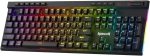 Redragon K580 PRO Wireless RGB Gaming Keyboard, 3-Modes 104 Keys Mechanical Keyboard w/Hot-Swap Socket, Dedicated Media Controls & Onboard Macro Recording, Linear Red Switch - Image 2