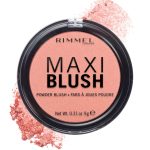 Rimmel London Maxi - 001 Third Base - Blush Powder, Lightweight, Highly Pigmented, Blendable, 0.31oz - Image 2