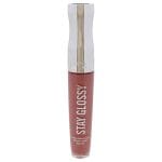 Rimmel Stay Glossy Lip Gloss - Non-Sticky and Lightweight Formula for Lip Color and Shine - 130 Blushing Belgraves, .18oz - Image 2