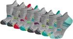 Saucony Women's RunDry Performance Heel Tab Athletic Socks, Available in S-L (8, 16, 24 Pairs) - Image 2