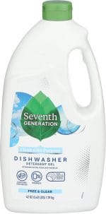 Seventh Generation Free and Clear Dishwasher Detergent Gel 42 Fluid ounce - Image 2