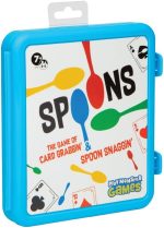 Spoons in a Case, Card Games for Kids - Spoons Game, Fun Family Games for Kids and Adults, Game Night, Travel Games, 3-6 Players, Ages 7+ - Image 2