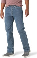 Wrangler Authentics Mens Comfort Flex Waist Relaxed Fit Jean - Image 2